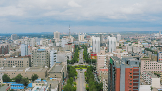 【4K】榆林市靖边县航拍