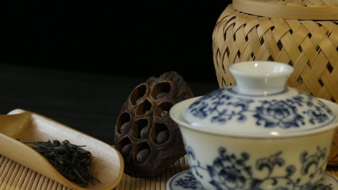 三才杯盖碗茶茶文化茶叶