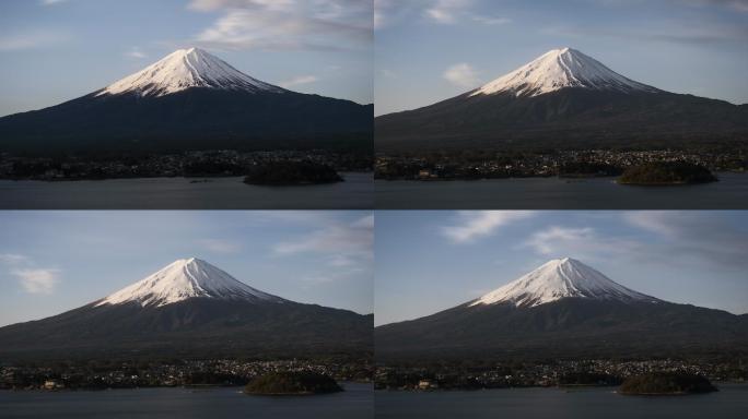 富士山日出延时摄影