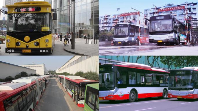 公交车/城市交通/公共交通/乘车刷卡