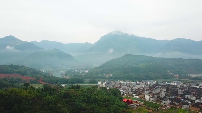 邵武盘山公路空境青山绿水