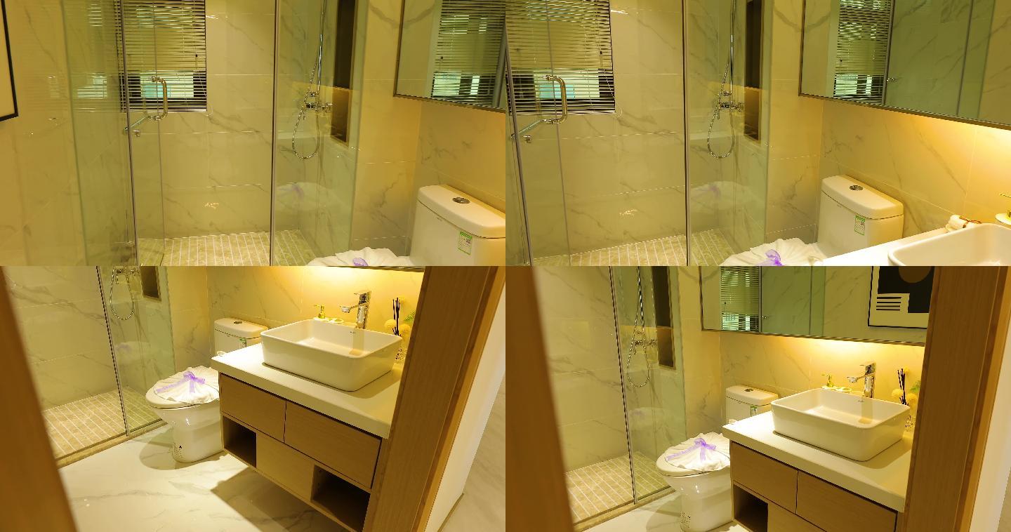 卫浴厕所室内装修设计4k