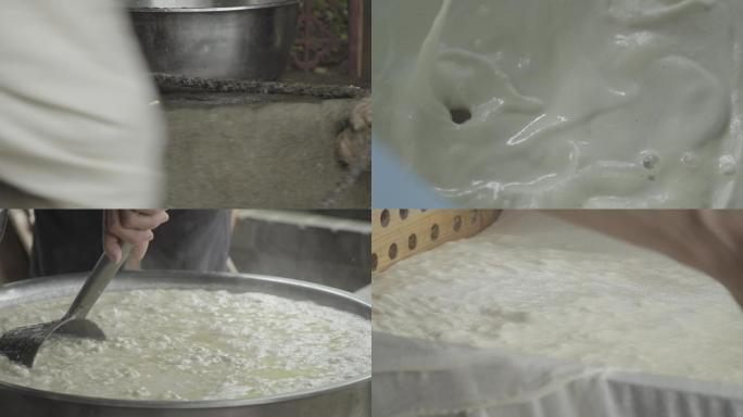 石磨豆腐制作全过程