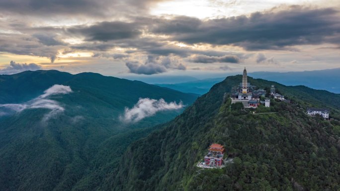 鸡足山移动延时