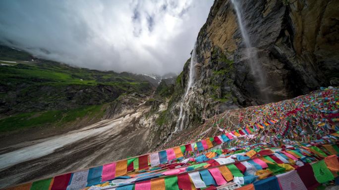 雨崩村神瀑