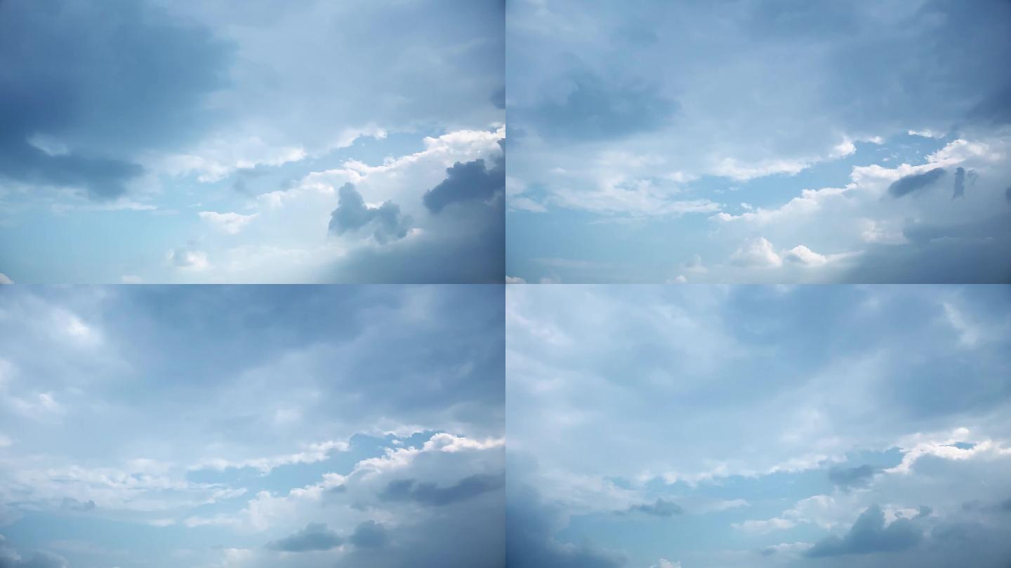 【HD天空】唯美仙境阳光穿透云层穿过迷雾