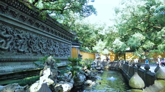 浙江舟山普陀山法雨寺视频