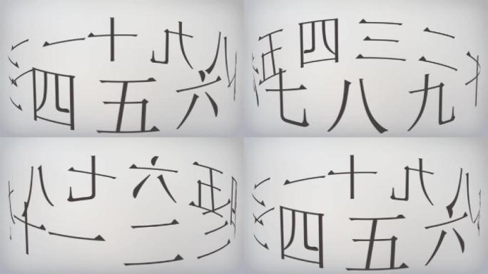 文字旋转