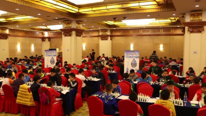 少年国际象棋集体多人对弈比赛