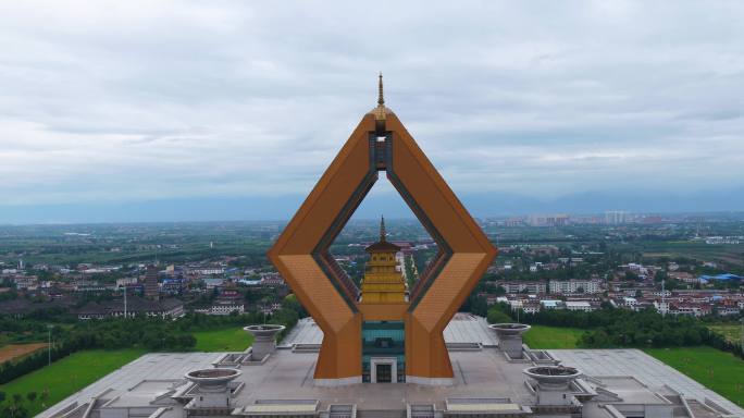 宝鸡法门寺航拍