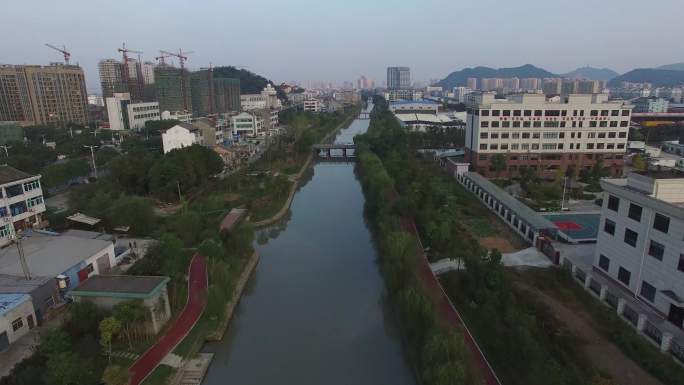 台州路桥南官河视频