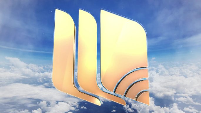 e3d大气玻璃logo