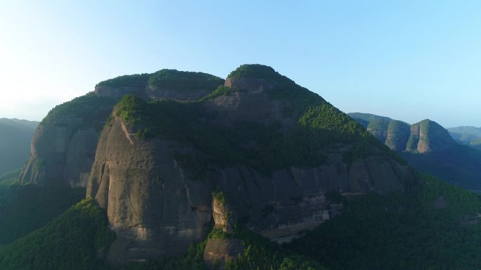 铜川照金薛家寨景区航拍