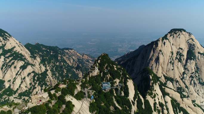 4K华山北峰航拍