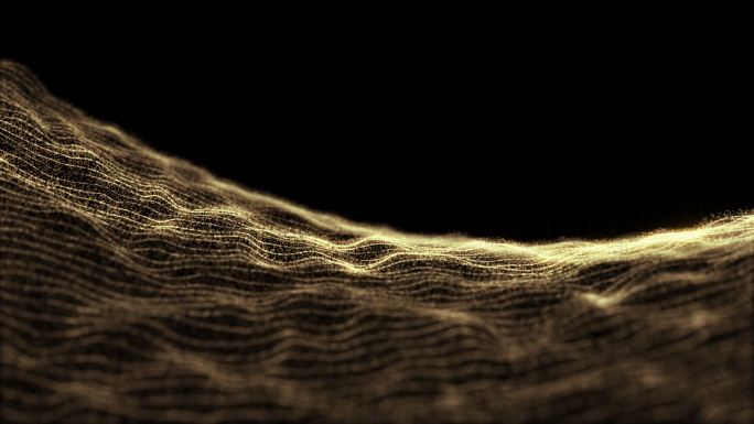 金色粒子海-无缝循环带通道