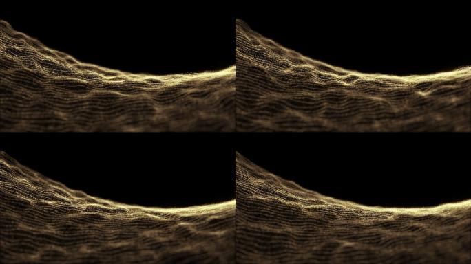 金色粒子海-无缝循环带通道