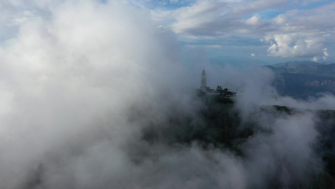 鸡足山航拍