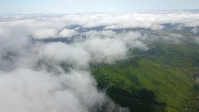 无人机航拍山西蒲县东岳庙