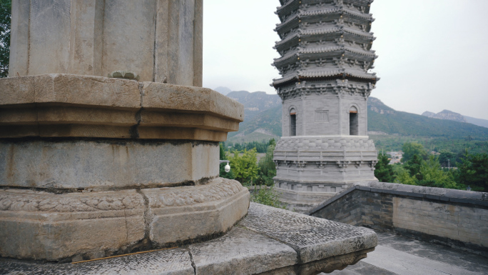 疫情中寺庙云居寺4K