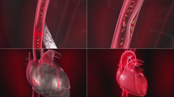 冠状动脉硬化血栓消除恢复心肌供血康复