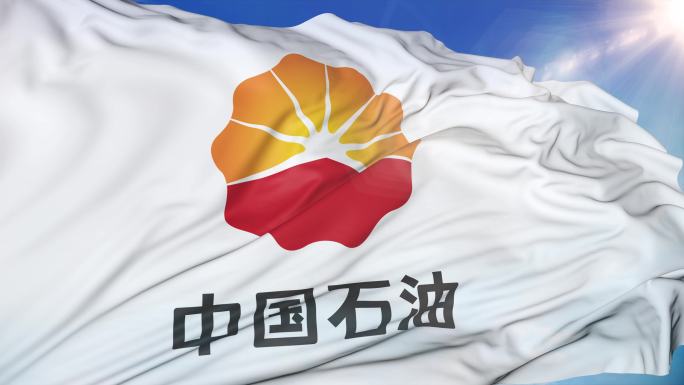 （4K）中国石油旗子