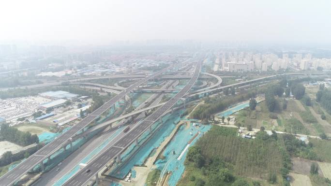 郑州花园口立交桥（4K50帧）
