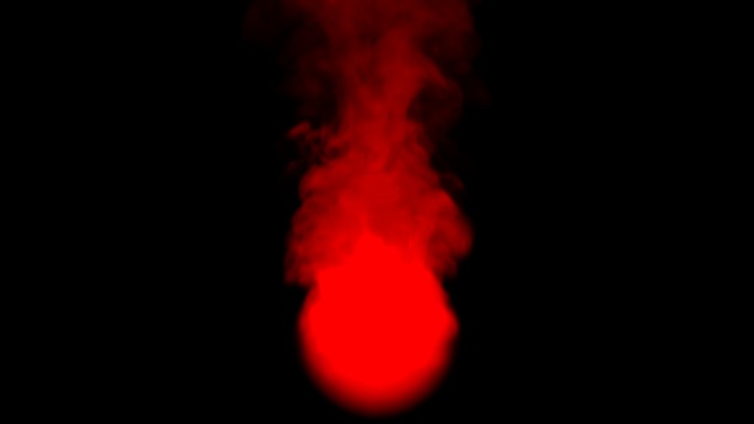 红色火球透明通道