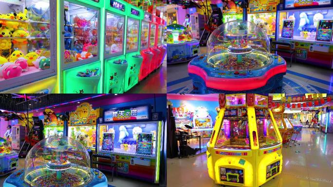 电玩城游戏厅休闲娱乐场所4k最新