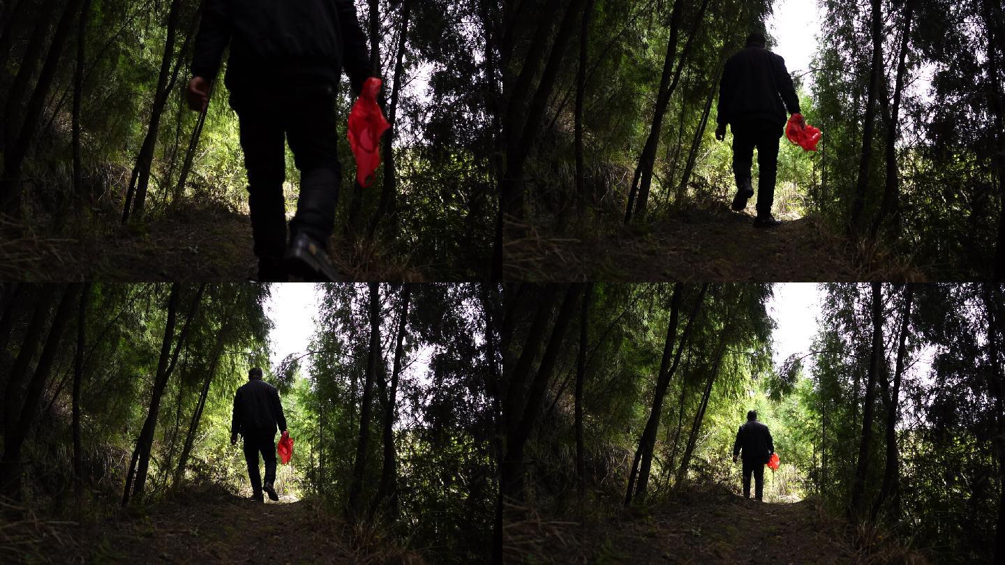 荒山野岭行走的路人丨1080P丨原创实拍