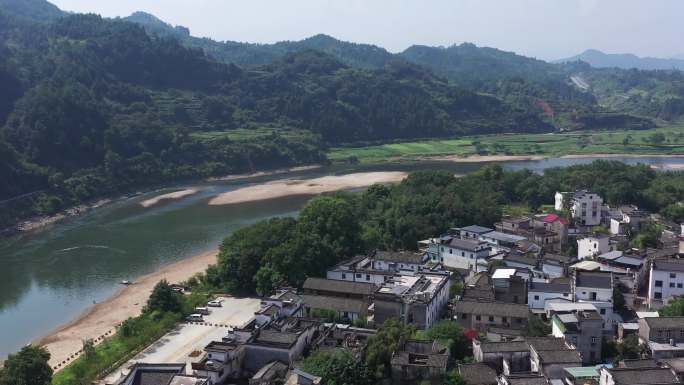 黄山雄村航拍