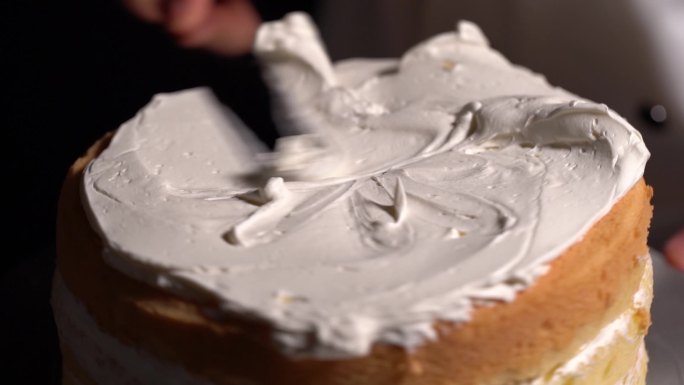蛋糕制作视频