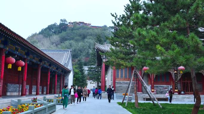 山西五台山大显通寺禅院