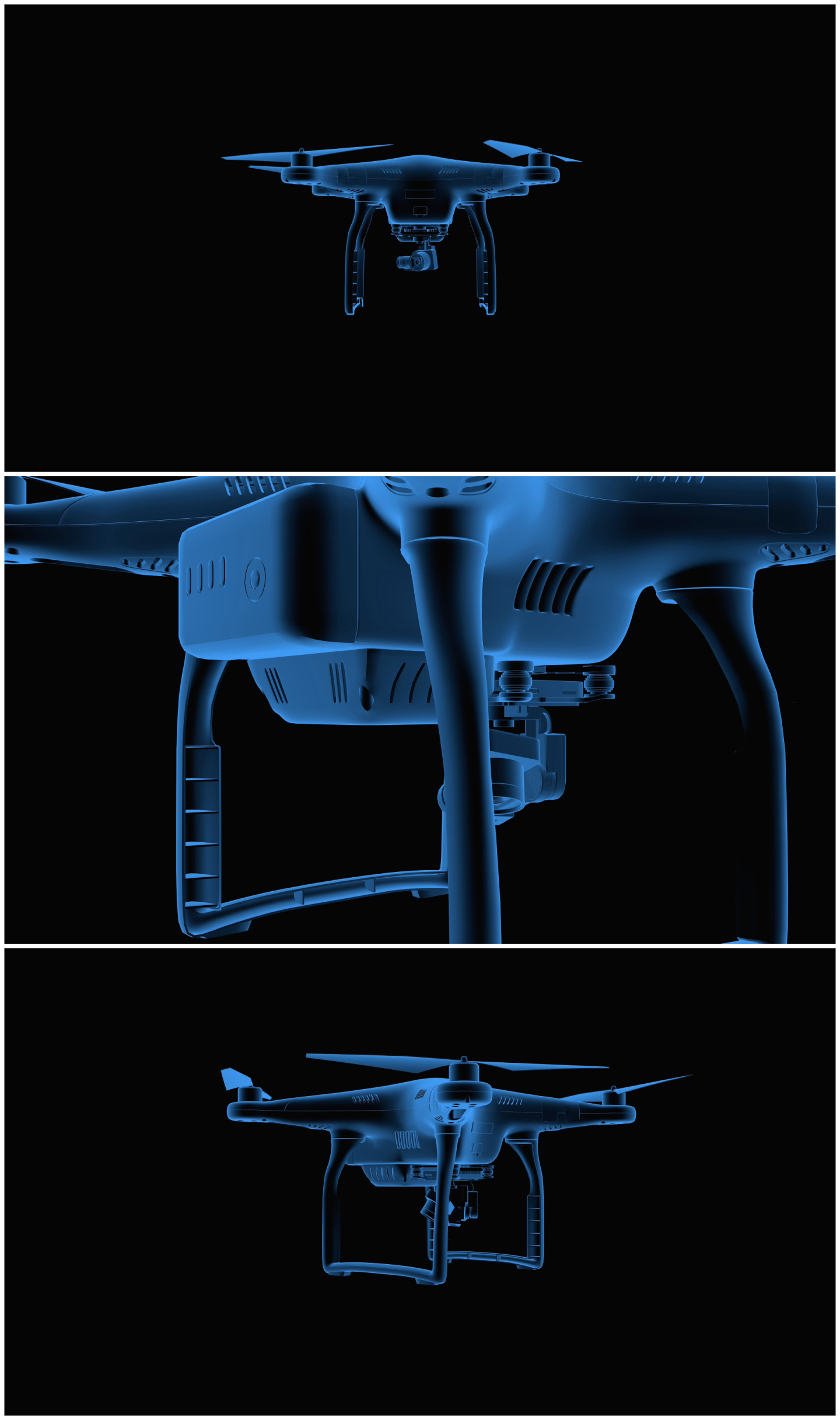4K无人机飞行科技视频素材