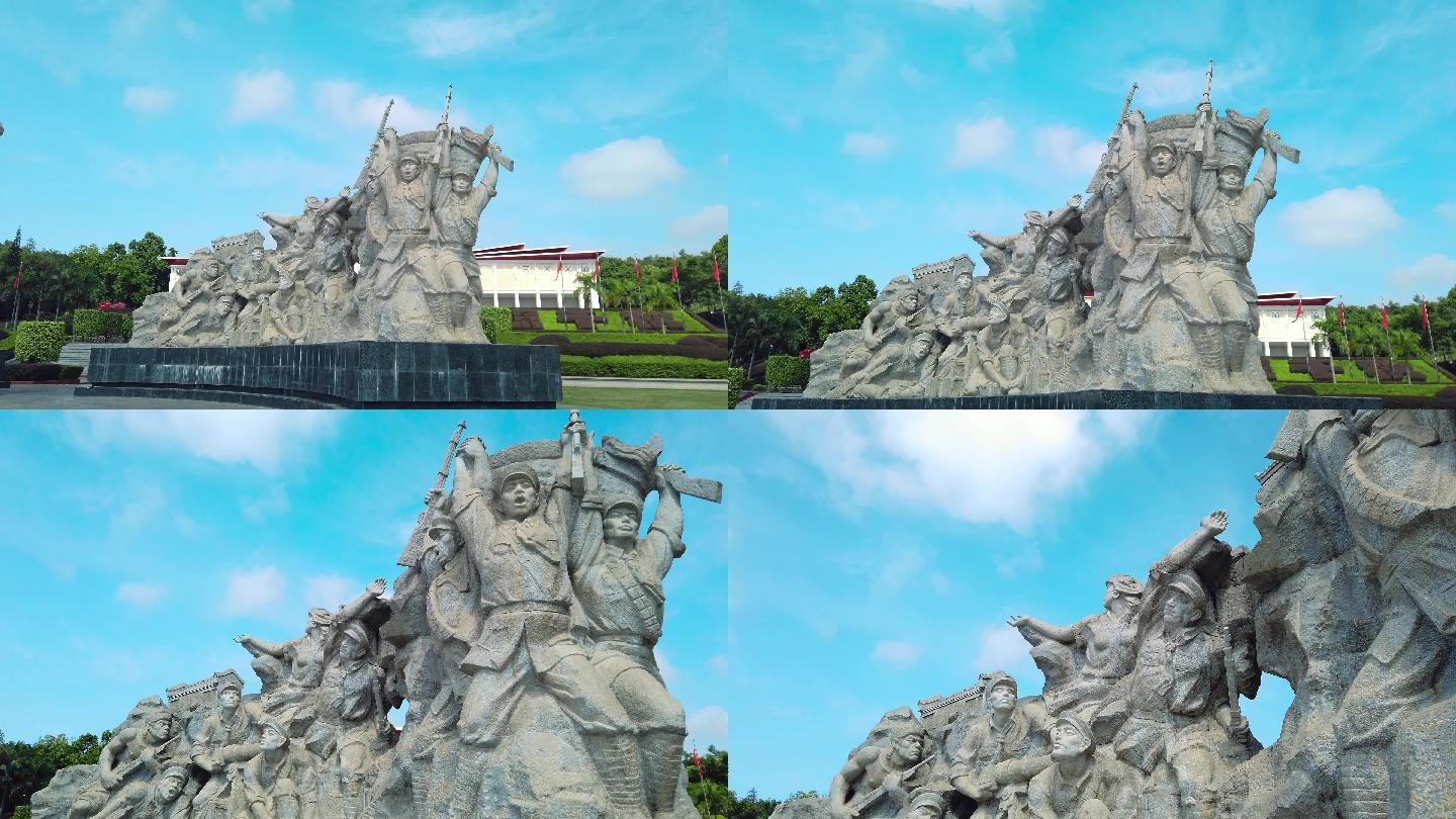 4K广西革命纪念馆雕塑