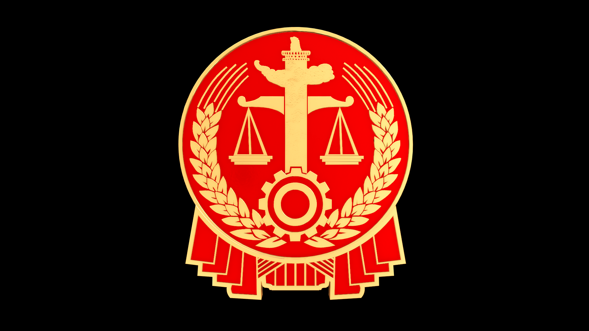 3款法徽旋转循环带通道