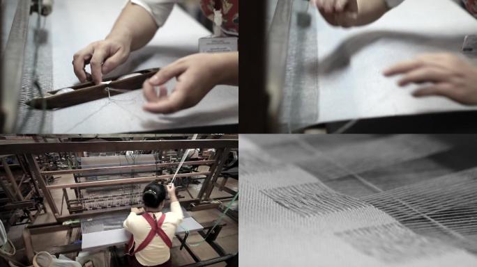 手工纺织织布手工传统技艺布匹