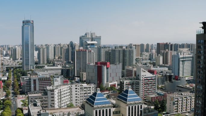 【4K】万能城市航拍空镜