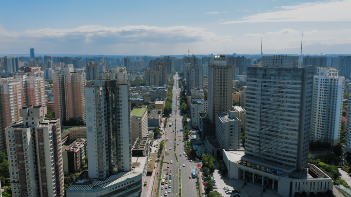 【4K】城市通用航拍空镜