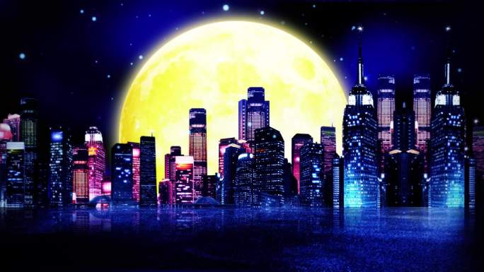 城里的月光唯美抒情配乐背景