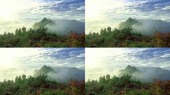 山川雾气笼罩丨4K丨原创
