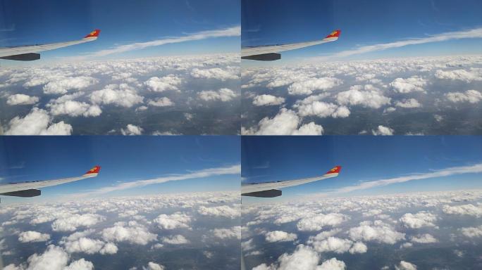 飞机云上飞