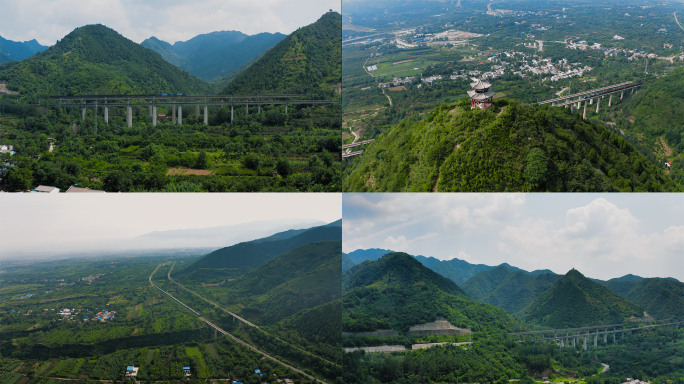 【4K】山间铁路乡间铁路