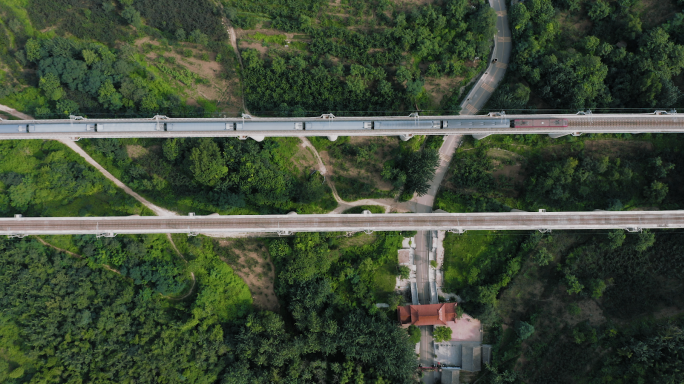 【4K】山间铁路乡间铁路