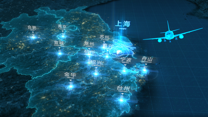上海辐射长三角经济圈