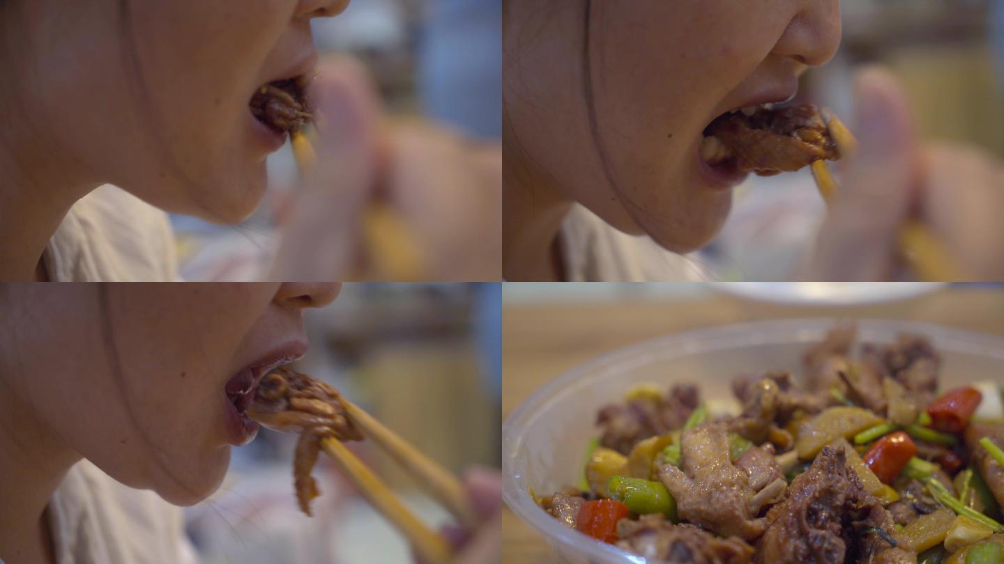 米饭视频素材-米饭实拍高清素材-凌点视频素材网