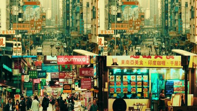 80年代 90年代 城市 街景 香港