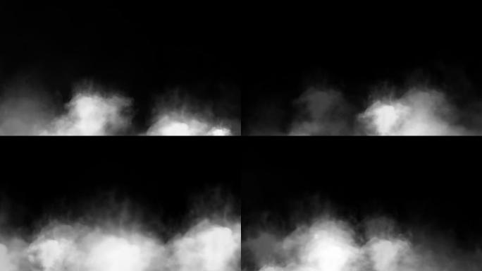 云层循环视频-带透明通道