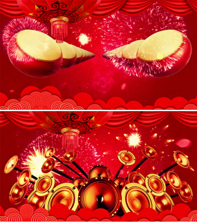 背景0下载东北大秧歌慢动作0下载l4k红色民族风扇子背景循环0下载大