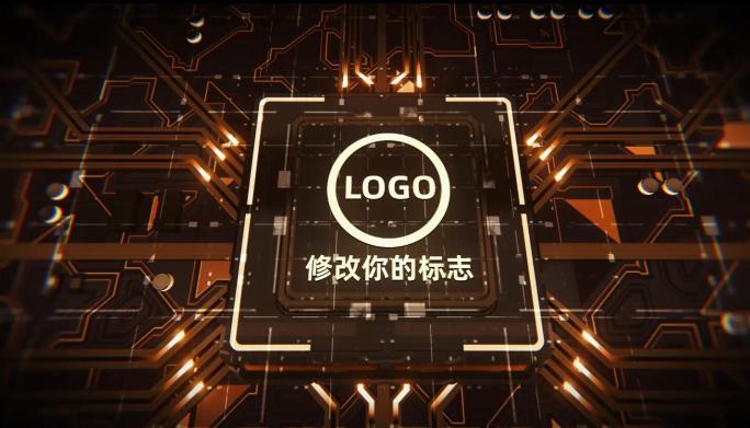 科技logo开场