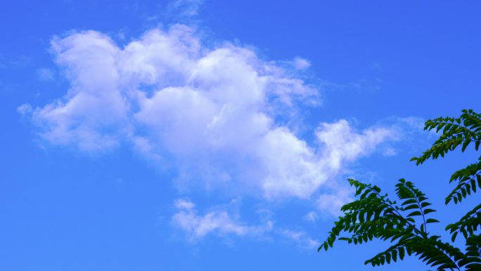 蓝天白云云朵丨4K丨原创